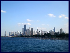 Views from North Ave Beach 09 - Downtown from the North